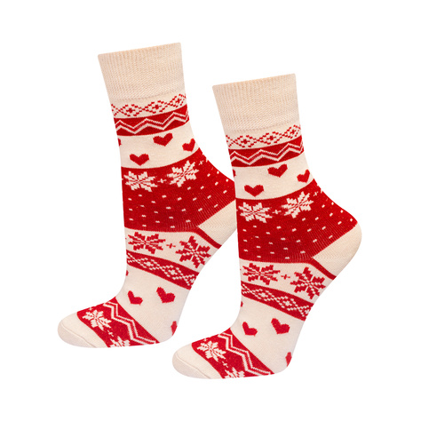 Women's socks SOXO Christmas in packaging - 3 pairs