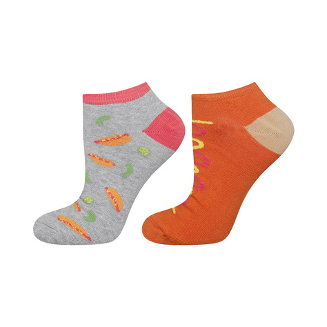 Mens socks SOXO GOOD STUFF mismatched - hot dog