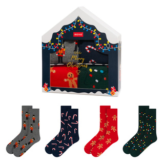 Christmas Socks 4-Pack
