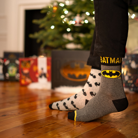 Batman advent calendar Set of 12x SOXO men's socks