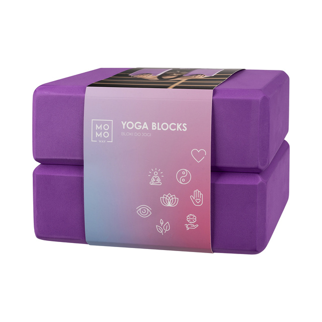 Momo Way Yoga Blocks - 2 pieces 
