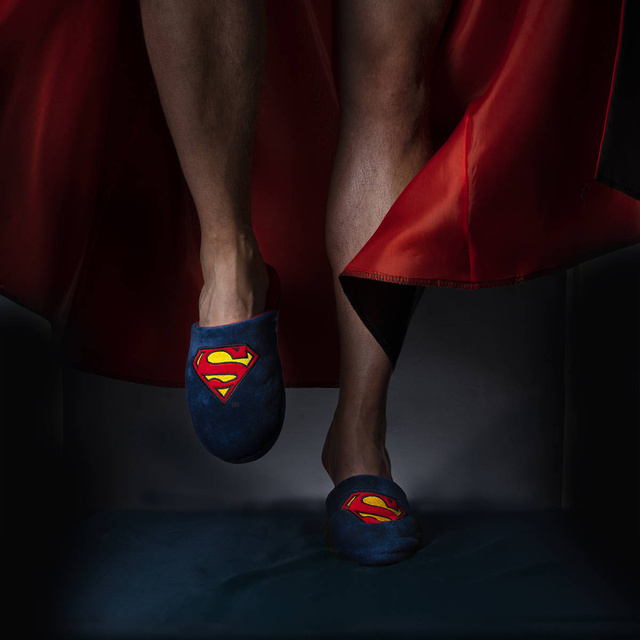 Kapcie Męskie Superman