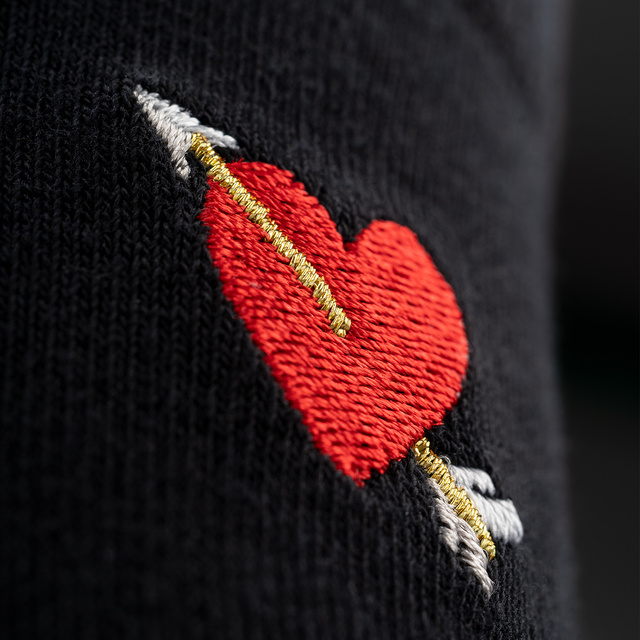 Soxo men's Valentine's Day socks in a pack - 2 pairs
