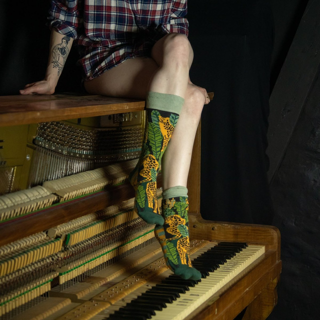 Socks in a Pizza Box 4-Pack