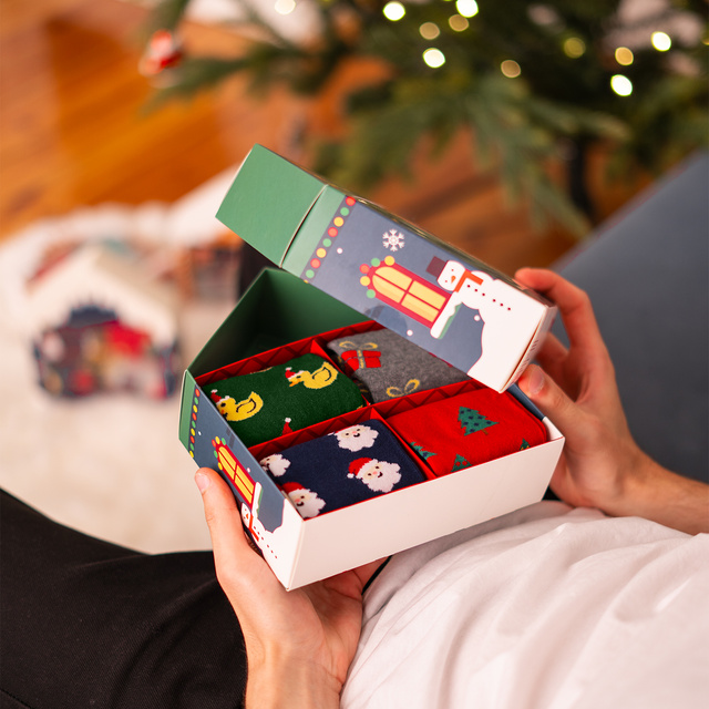 Christmas Socks 4-Pack