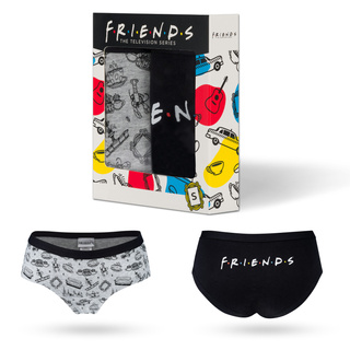 2x Women's colored Panties SOXO | Friends | perfect for a gift for her