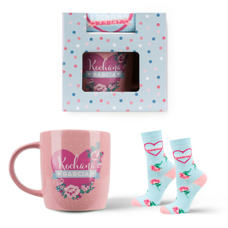 Set Beloved Grandma Socks + Mug