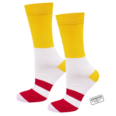 Set 3x Colorful women's men's SOXO socks Sushi in a box 