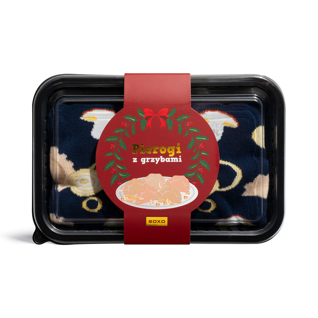 Skarpetki Pierogi z Grzybami