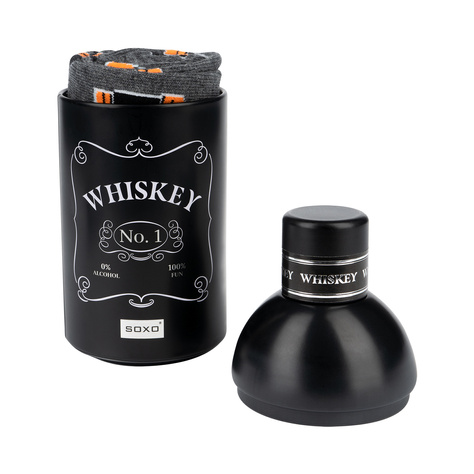 Men's Socks SOXO GOOD STUFF | Whiskey in a bottle | gift for him