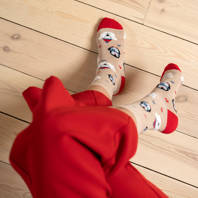 Skarpetki Świąteczne w Pudełku