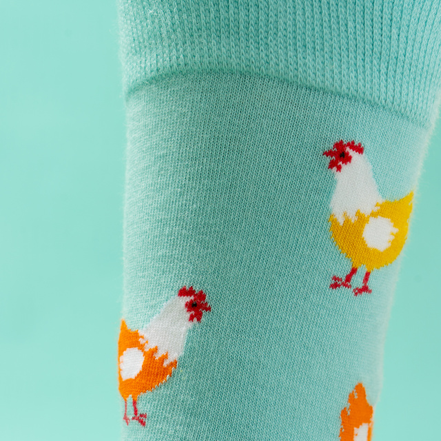 Egg and Chicken Socks 2-Pack