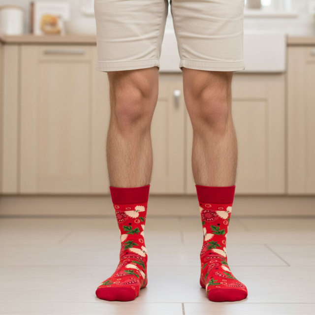 Tomato Soup Socks in a Can