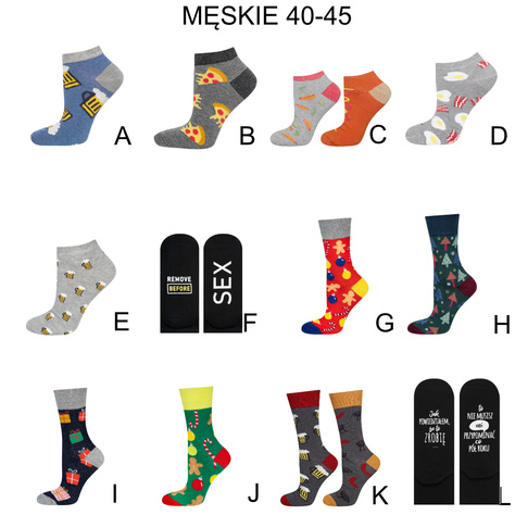 Gift box colorful socks Set of 12x men's and women's SOXO