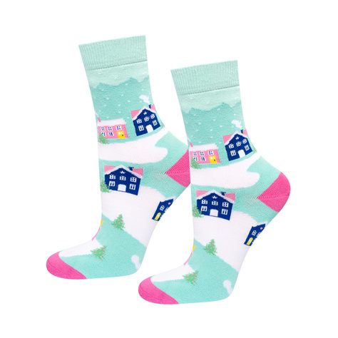 Women's Christmas Socks SOXO – 5 pairs