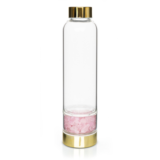 Rose Quartz Water Bottle 450mL 