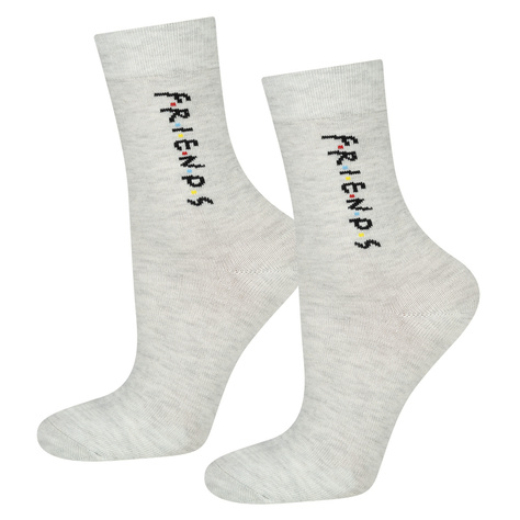 Set 2x SOXO Friends women's panties and 3x Friends women's socks | gift for her | pink