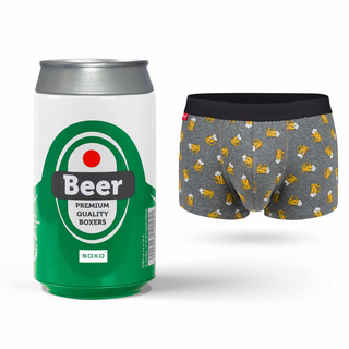 Beer Men's Boxer Shorts in a Can