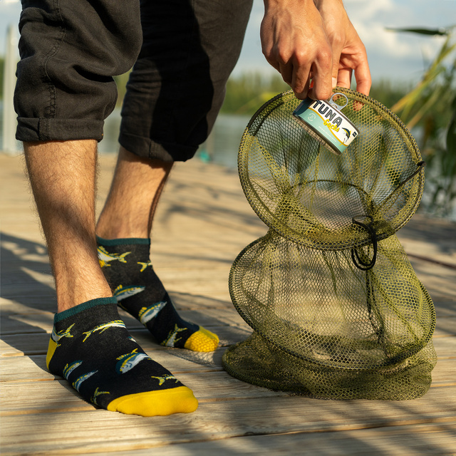 Men's socks SOXO GOOD STUFF funny tuna canned gift idea