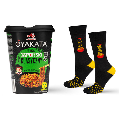 SOXO OYAKATA Classic men's socks in a cup