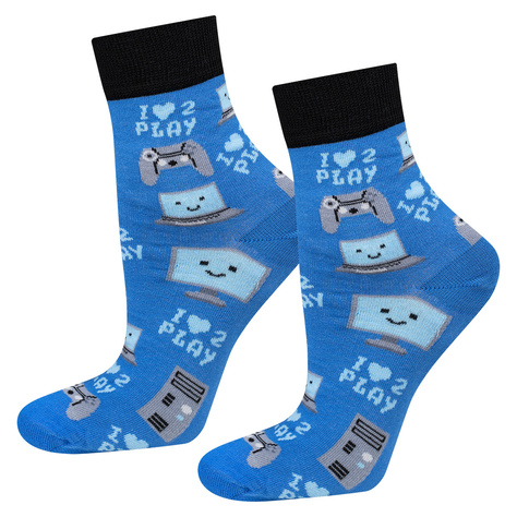 Women's SOXO socks with computer