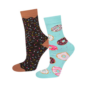 Women's socks SOXO GOOD STUFF donut