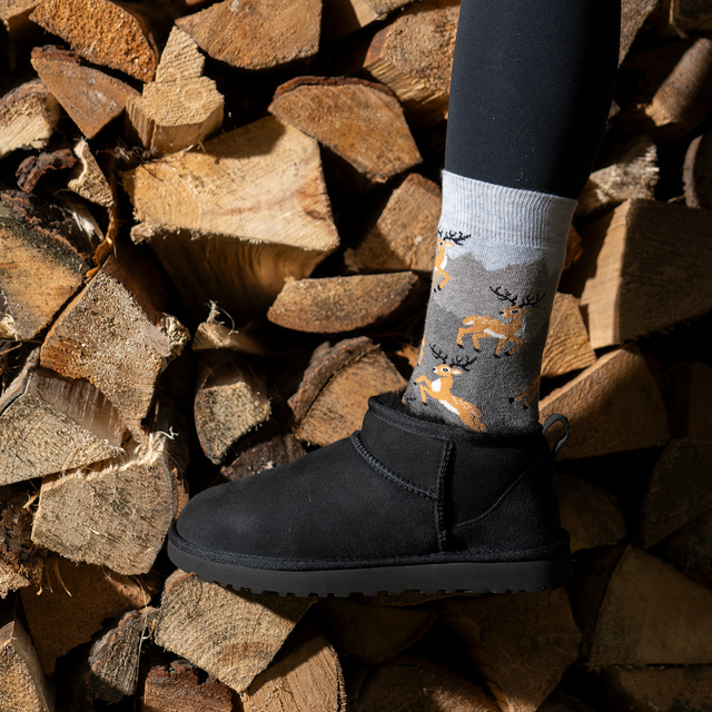 Deer Socks 3-Pack