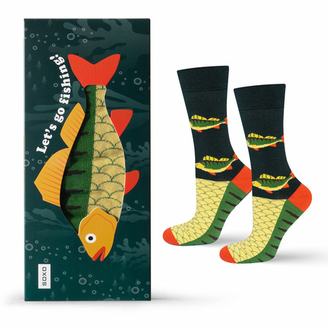 Men's socks SOXO Perch in packaging