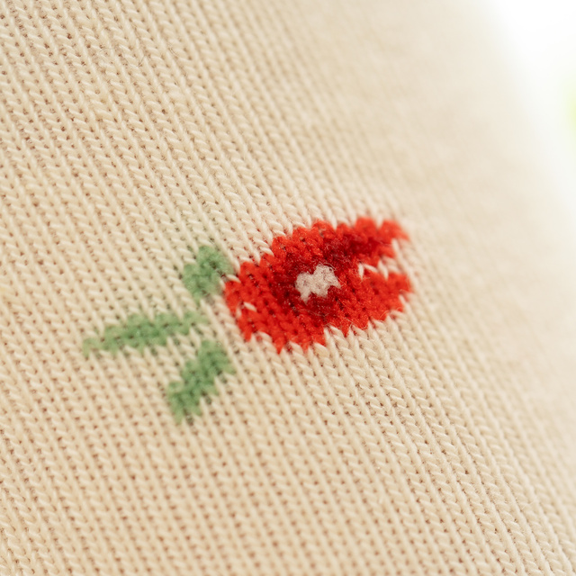 Best Wishes Roses Socks