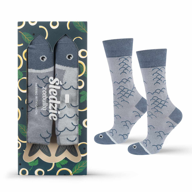 Skarpetki Śledzie z Cebulką