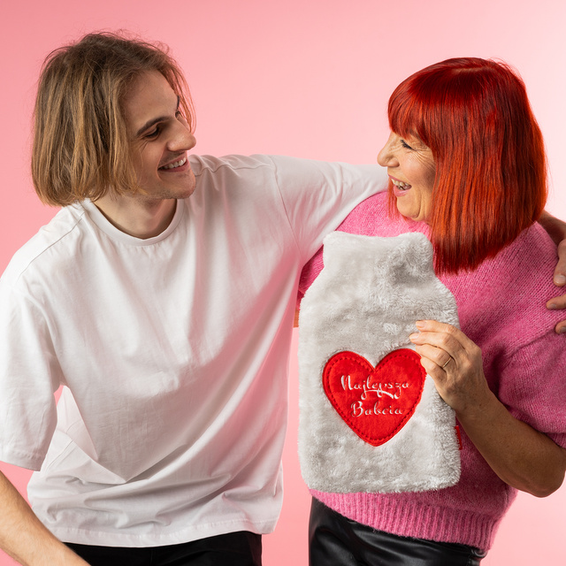 Termofor w Pokrowcu Najlepsza Babcia 1,8 L