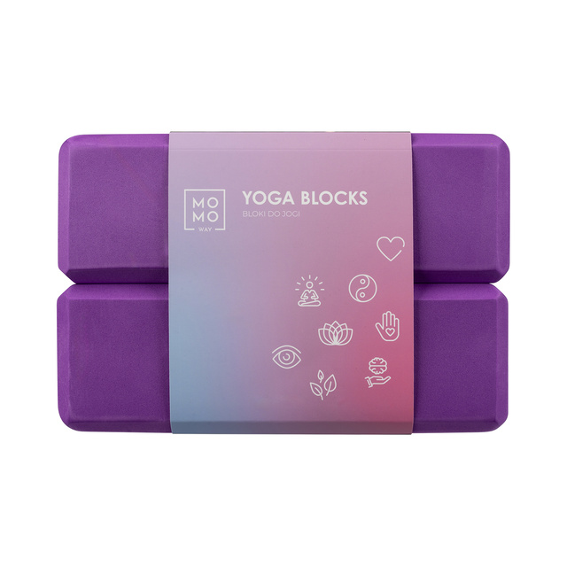 Momo Way Yoga Blocks - 2 pieces 