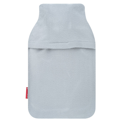 Gray hot water bottle and ladies socks in a wine bottle SOXO Valentine's day