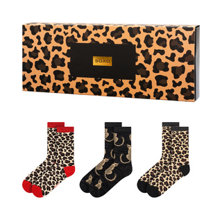 Classic Leopard Socks 3-Pack