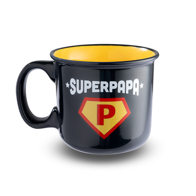 Zestaw Skarpetki Super Papa + Kubek + Brelok