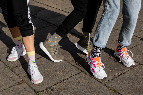 Colorful SOXO GOOD STUFF women's socks cotton kites