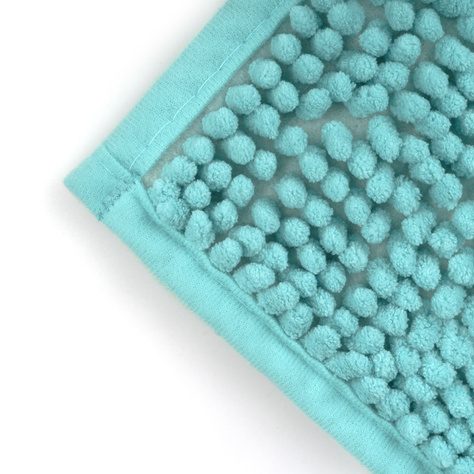 Momo Way turquoise bathroom rug