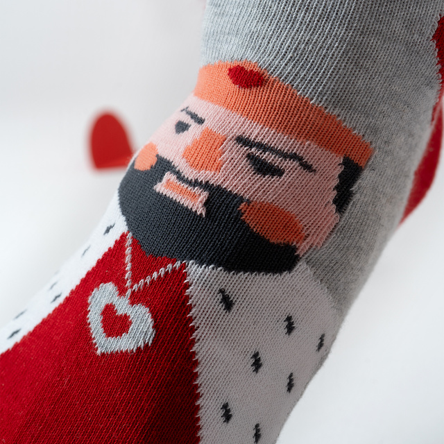 King and Queen Socks