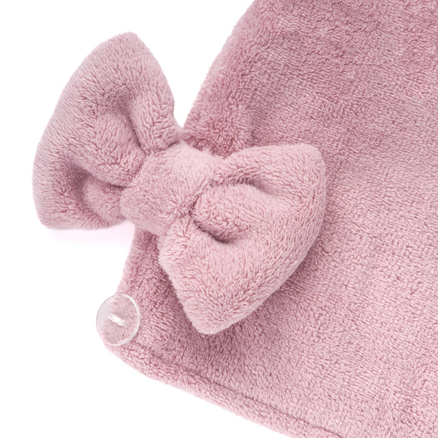 Turban Kąpielowy Różowy
