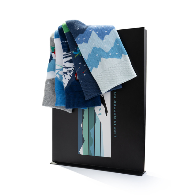 Men's and women's Soxo socks for skiing – 5 pairs
