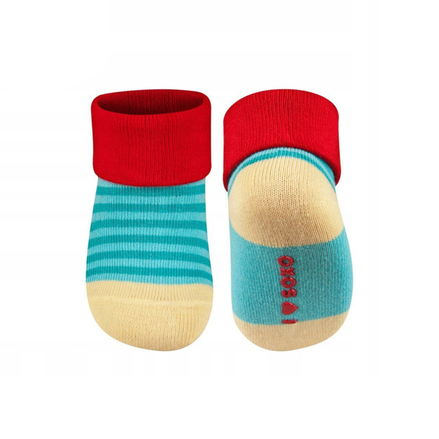 OUTLET Set of 6x SOXO baby socks