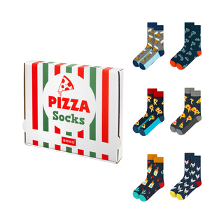 Skarpetki w Kartoniku Pizza 6-pak