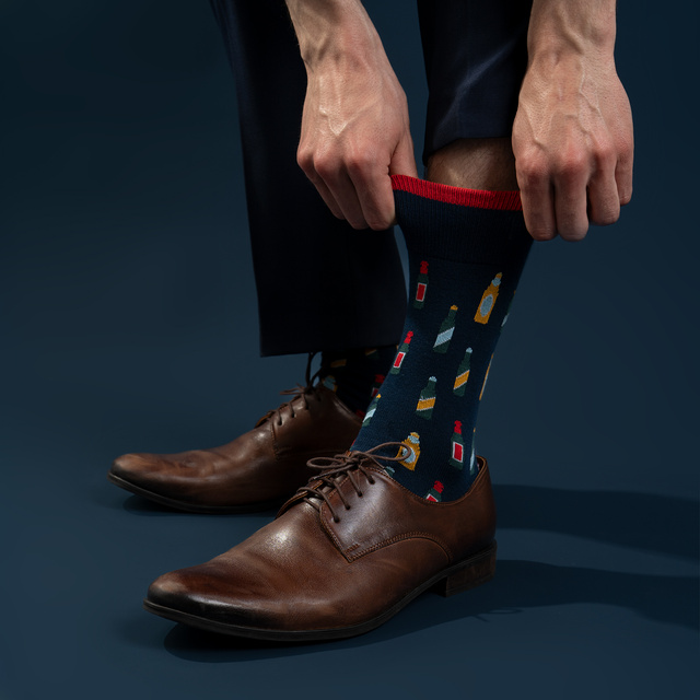 Set Cheers Socks 2-Pack + Bottle Opener
