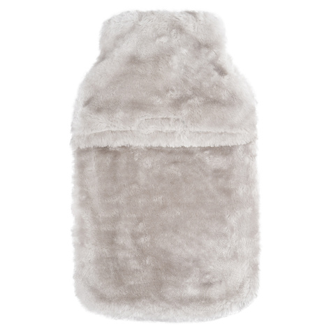 Gray hot water bottle SOXO keep warm heater