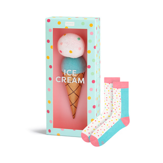 Women's SOXO Socks | Ice cream in a box | Great gift idea