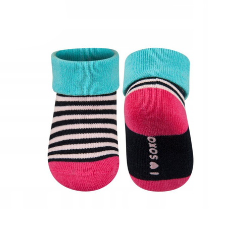 OUTLET Set of 6x SOXO baby socks