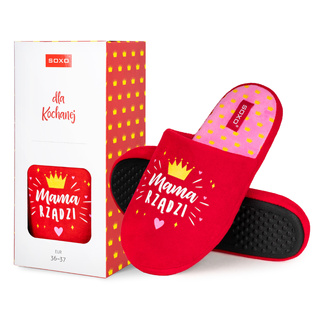 Mom Rules Women's Slippers
