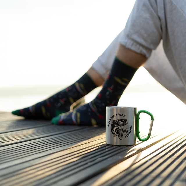 Set Men's Socks + Soxo Fish Mug