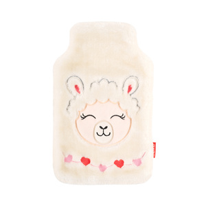 Hot water bottle llama SOXO white 1.8 L