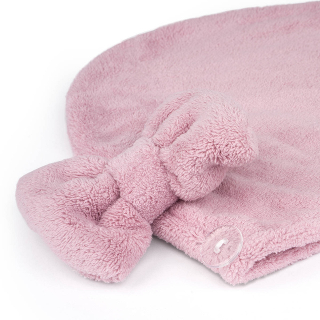 Turban Kąpielowy Różowy
